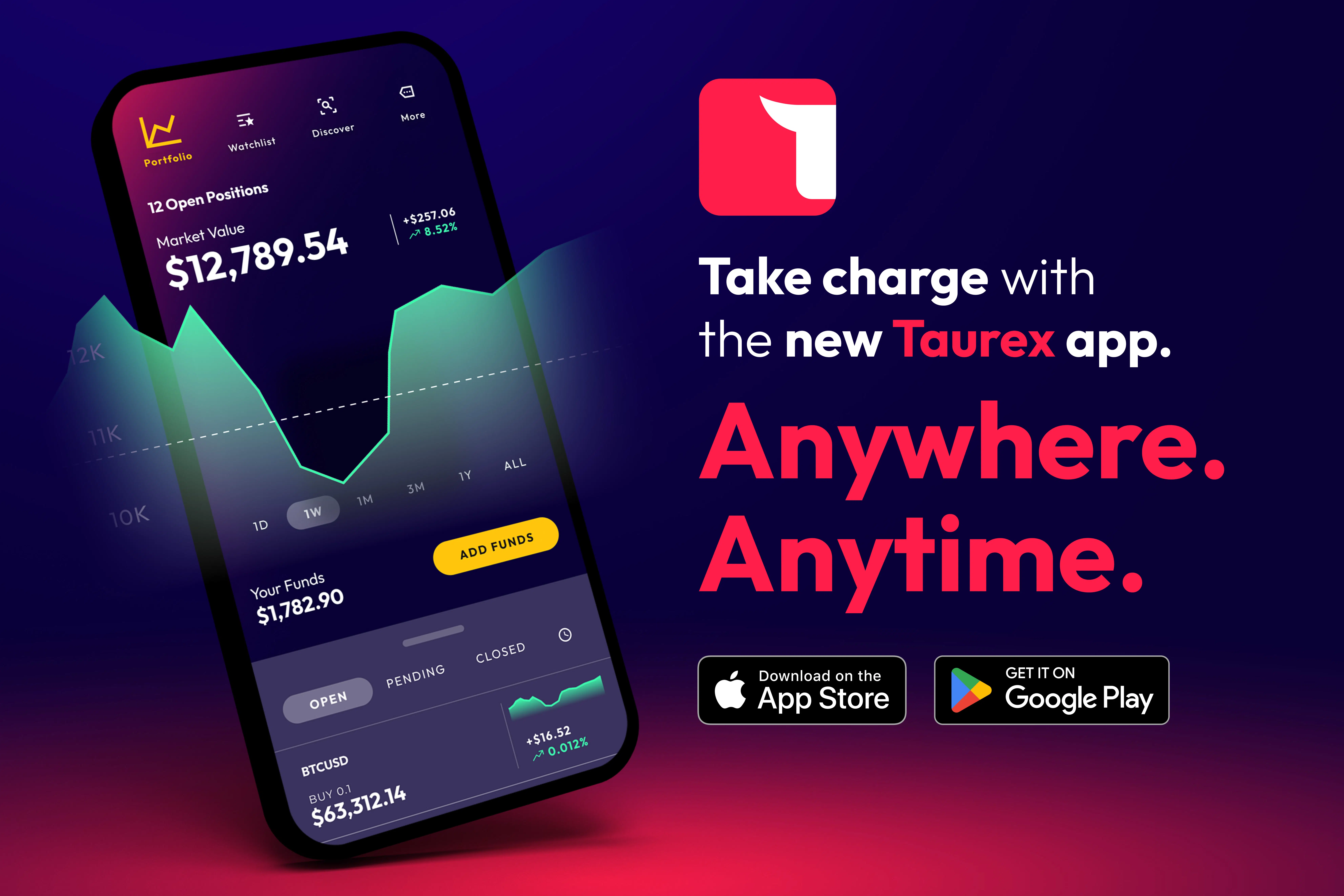Taurex Trading App